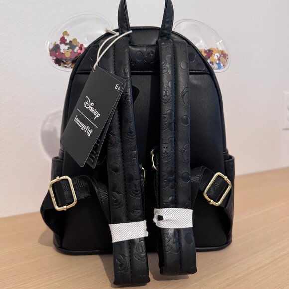 Loungefly Disney Mickey Mouse Confetti Ears Mini Backpack - BoxLunch Exclusive